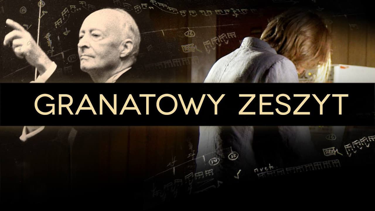 Granatowy zeszyt