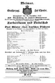 Lorbeerbaum und Bettelstab